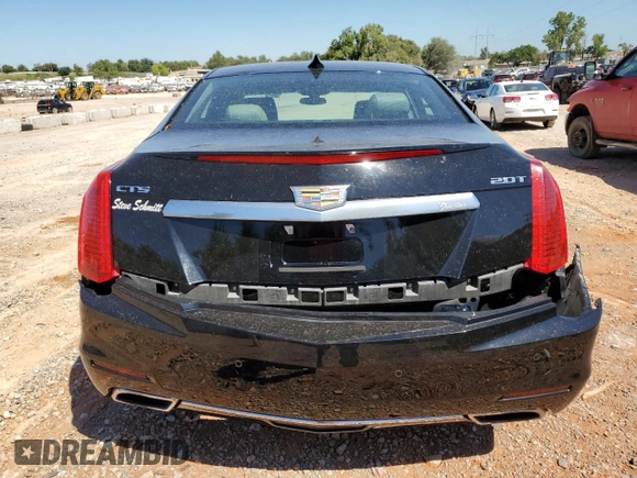 2016 Cadillac CTS RWD with VIN 1G6AP5SX3G0157316, listed as a Copart auction lot 69514114 with 77,934 mi miles and Salvage title. Bid and sale history available at DreamBid. Image 6.