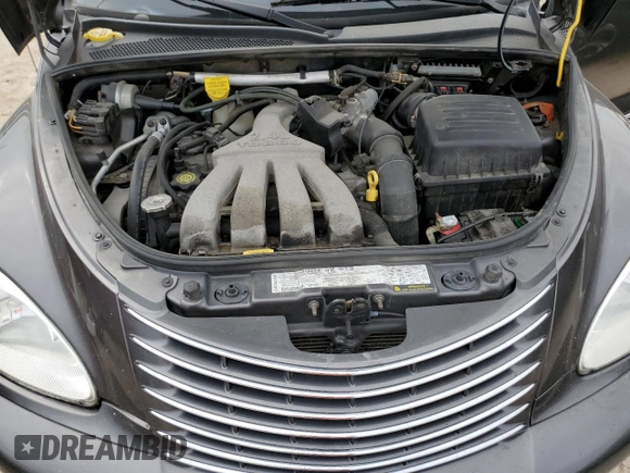 2004 Chrysler PT Cruiser Limited with VIN 3C8FY68874T223093, listed as a Copart auction lot 76455684 with 185,629 mi miles and Salvage Title. Bid and sale history available at carsss.com. Image 11.