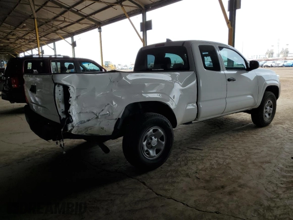 2018 Toyota Tacoma SR with VIN 5TFRX5GN7JX104852, listed as a Copart auction lot 53123385 with 82,006 mi miles and Salvage Title. Bid and sale history available at DreamBid. Image 3.
