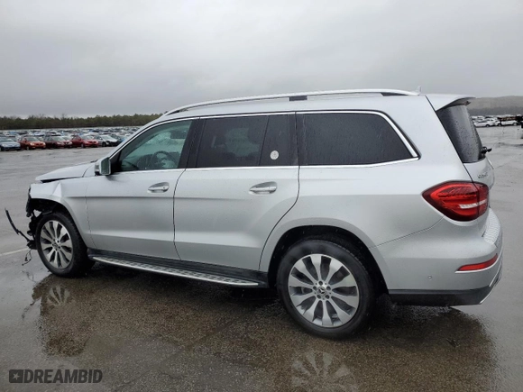 2018 Mercedes-Benz GLS with VIN 4JGDF6EE5JB172209, listed as a Copart auction lot 50219745 with 46,050 mi miles and Salvage Title. Bid and sale history available at carsss.com. Image 2.