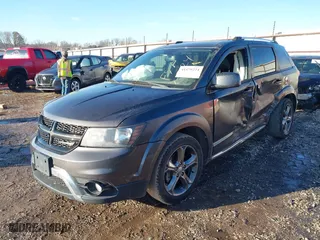 2017 Dodge Journey Crossroad Plus with VIN 3C4PDCGG6HT532777, listed as a IAAI auction lot 41579224 with 137,969 mi miles. Bid and sale history available at carsss.com. Image 17.