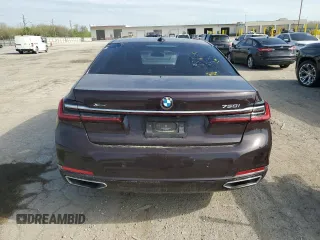 2020 BMW 7 Series 750i xDrive с VIN WBA7U2C02LGM27019, выставлен на аукционе Copart как лот 54122615 с пробегом Не указан миль и Списание • Salvage title. История ставок и продаж доступна на DreamBid. Изображение 6.