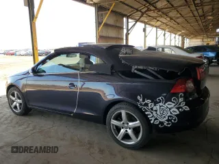 2007 Volkswagen Eos 2.0T с VIN WVWDA71F27V049675, выставлен на аукционе Copart как лот 58096615 с пробегом 106 678 миль миль и Списание • Salvage title. История ставок и продаж доступна на DreamBid. Изображение 2.