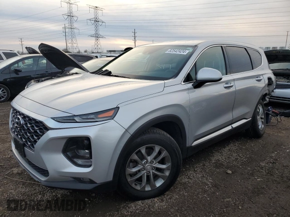 2019 Hyundai Santa Fe SEL Plus z VIN 5NMS33AD2KH100204, wystawiony jako Copart lot #82542424 z przebiegiem 56 214 mil mil oraz Szkody całkowita. Historia ofert i sprzedaży dostępna na DreamBid. Obrazek 1.