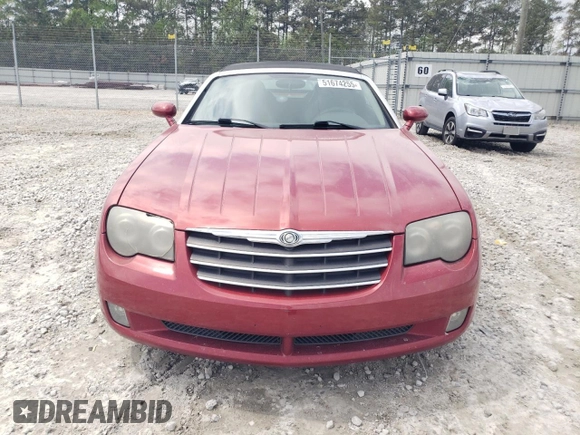 2005 Chrysler Crossfire Limited with VIN 1C3AN65LX5X044621, listed as a Copart auction lot 51674255 with 142,026 mi miles and Salvage Title. Bid and sale history available at DreamBid. Image 5.