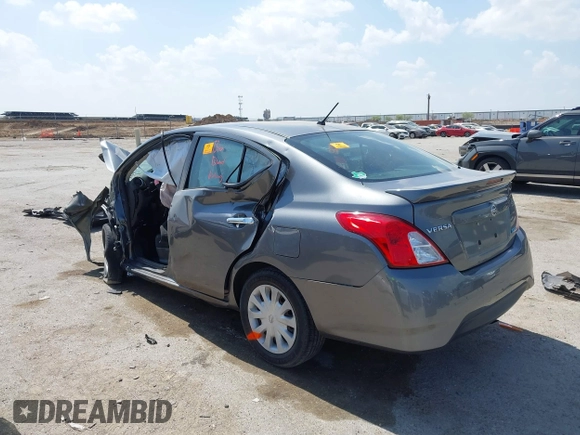 2016 Nissan Versa S Plus with VIN 3N1CN7AP9GL819866, listed as a IAAI auction lot 41868076 with 1 mi miles. Bid and sale history available at carsss.com. Image 3.