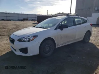 2018 Subaru Impreza with VIN 4S3GTAA60J1741260, listed as a Copart auction lot 38277133 with 92,696 mi miles. Bid and sale history available at carsss.com. Image 1.