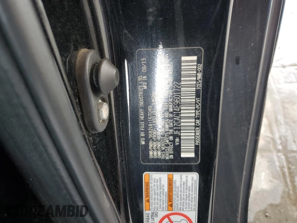2014 Subaru BRZ Limited с VIN JF1ZCAC14E9601722, выставлен на аукционе Copart как лот 56002685 с пробегом 76 859 миль миль и Списание • Salvage title. История ставок и продаж доступна на DreamBid. Изображение 12.