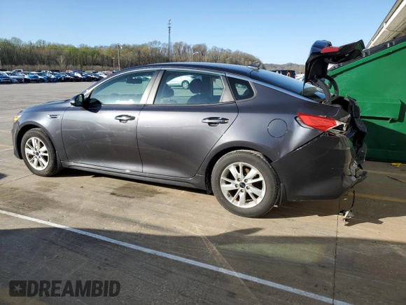 2018 Kia Optima LX с VIN KNAGT4L37J5213466, выставлен на аукционе Copart как лот 52018245 с пробегом 73 966 миль миль и На запчасти • Non repairable. История ставок и продаж доступна на DreamBid. Изображение 2.