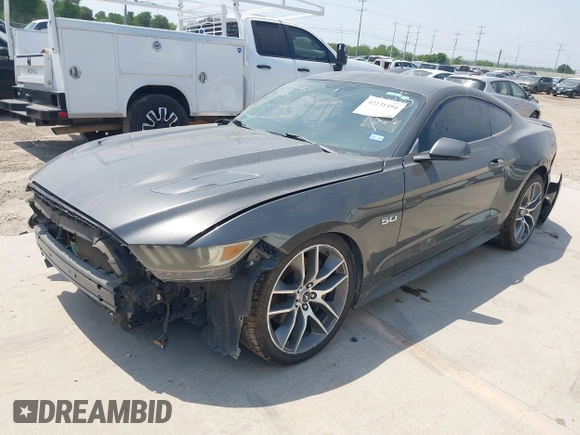 2017 Ford Mustang GT with VIN 1FA6P8CF8H5306405, listed as a IAAI auction lot 42231494 with 70,643 mi miles and . Bid and sale history available at DreamBid. Image 2.