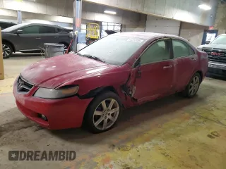 2004 Acura TSX w/Navigation with VIN JH4CL96994C003450, listed as a Copart auction lot 42313185 with 216,477 mi miles and Salvage Title. Bid and sale history available at carsss.com. Image 1.