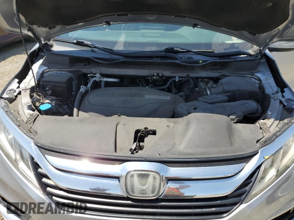 2019 Honda Odyssey EX with VIN 5FNRL6H59KB011858, listed as a Copart auction lot 60272445 with 54,708 mi miles and Salvage title. Bid and sale history available at DreamBid. Image 12.