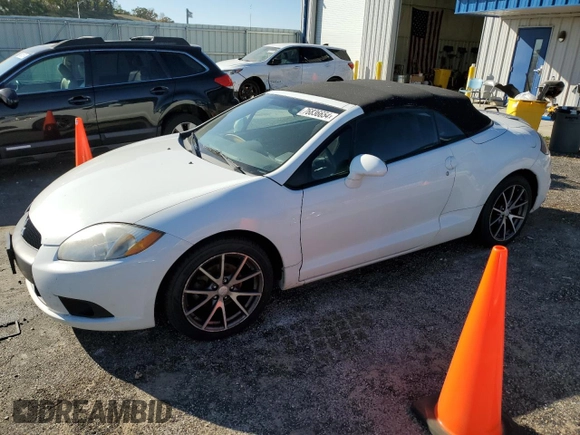 2012 Mitsubishi Eclipse GS Sport with VIN 4A37L2EF1CE001113, listed as a Copart auction lot 76836654 with 155,682 mi miles and Non Repairable. Bid and sale history available at carsss.com. Image 1.
