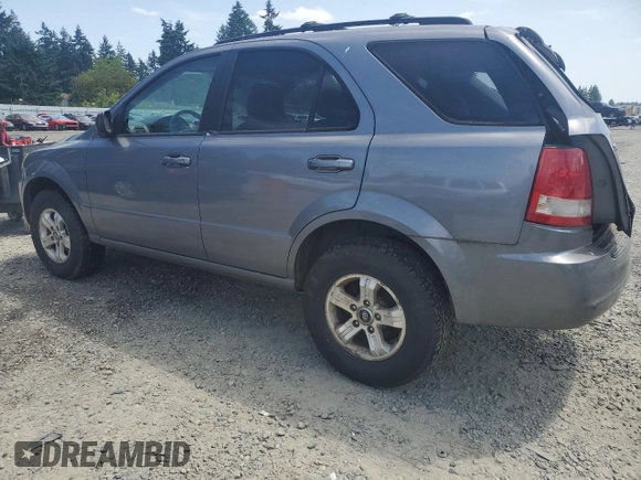 2005 Kia Sorento LX z VIN KNDJC733055488404, wystawiony jako Copart lot #60731165 z przebiegiem 189 749 mil mil oraz Szkoda całkowita • Salvage title. Historia ofert i sprzedaży dostępna na DreamBid. Obrazek 2.