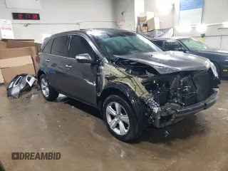 2012 Acura MDX Tech/Entertainment Pkg with VIN 2HNYD2H49CH515065, listed as a Copart auction lot 47476025 with 156,894 mi miles and Salvage Title. Bid and sale history available at carsss.com. Image 4.