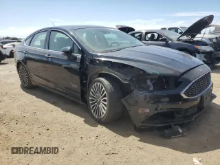 2017 Ford Fusion Titanium with VIN 3FA6P0SU5HR277220, listed as a Copart auction lot 63799685 with 123,837 mi miles and Salvage title. Bid and sale history available at DreamBid. Image 4.