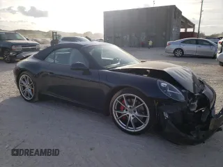 2017 Porsche 911 Carrera S with VIN WP0CB2A96HS154969, listed as a Copart auction lot 41140404 with 24,559 mi miles. Bid and sale history available at carsss.com. Image 4.