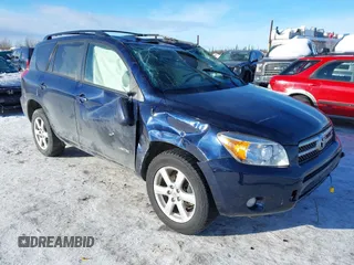 2007 Toyota RAV4 Limited with VIN JTMBK31V475033997, listed as a IAAI auction lot 41743918 with 230,796 mi miles. Bid and sale history available at carsss.com. Image 1.