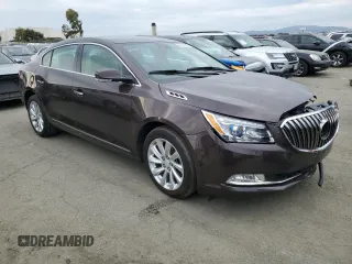 2015 Buick LaCrosse Premium I with VIN 1G4GD5G30FF214827, listed as a Copart auction lot 45353625 with 56,150 mi miles and Salvage Title. Bid and sale history available at carsss.com. Image 4.