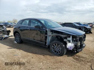 2024 Mazda CX-30 S with VIN 3MVDMBAM7RM673718, listed as a Copart auction lot 55478305 with 16,745 mi miles and Salvage title. Bid and sale history available at DreamBid. Image 4.