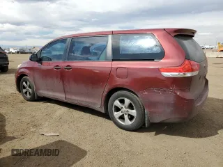 2011 Toyota Sienna with VIN 5TDZK3DC6BS032409, listed as a Copart auction lot 50069725 with 231,085 mi miles and Salvage Title. Bid and sale history available at carsss.com. Image 2.