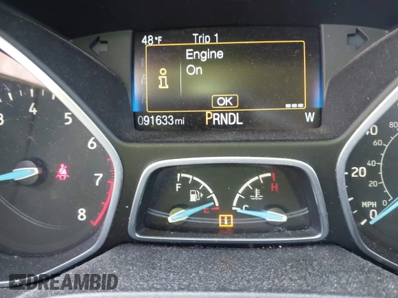 2017 Ford Focus SE with VIN 1FADP3F2XHL263071, listed as a IAAI auction lot 42046106 with 91,633 mi miles and . Bid and sale history available at DreamBid. Image 7.