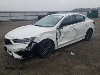 2019 Acura ILX w/Premium/A-Spec Pkg with VIN 19UDE2F84KA004756, listed as a Copart auction lot 46240523 with 34,066 mi miles. Bid and sale history available at carsss.com. Image 1.