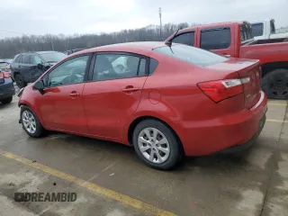 2017 Kia Rio LX with VIN KNADM4A32H6026417, listed as a Copart auction lot 44998785 with 92,933 mi miles and Salvage Title. Bid and sale history available at carsss.com. Image 2.