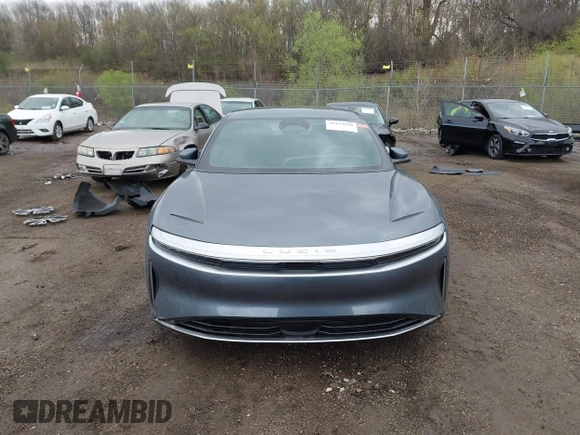2023 Lucid Air Pure with VIN 50EA1PFA5PA007794, listed as a IAAI auction lot 42113156 with 5,052 mi miles. Bid and sale history available at carsss.com. Image 13.