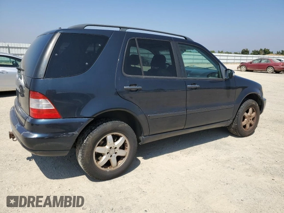 2002 Mercedes-Benz M-Class with VIN 4JGAB75E22A303060, listed as a Copart auction lot 63610284 with 192,968 mi miles and Salvage Title. Bid and sale history available at carsss.com. Image 3.