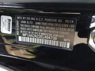 2014 Porsche Cayenne с VIN WP1AA2A22ELA94738, выставлен на аукционе IAAI как лот 41621776 с пробегом 104 164 миль миль и . История ставок и продаж доступна на DreamBid. Изображение 9.