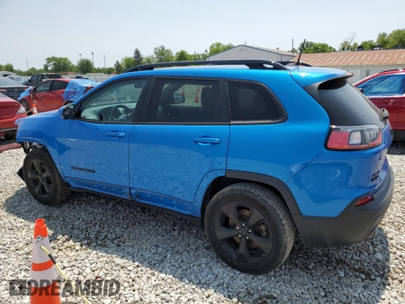 2020 Jeep Cherokee Latitude Plus with VIN 1C4PJMLB6LD580464, listed as a Copart auction lot 59023435 with 80,211 mi miles and Salvage title. Bid and sale history available at DreamBid. Image 2.