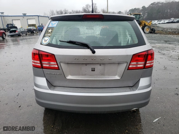2015 Dodge Journey American Value Pkg with VIN 3C4PDCAB5FT574397, listed as a Copart auction lot 42032415 with 118,111 mi miles and Salvage Title. Bid and sale history available at carsss.com. Image 6.