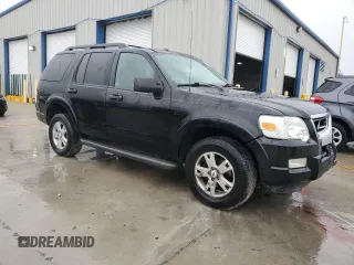 2010 Ford Explorer XLT with VIN 1FMEU6DE7AUA93446, listed as a Copart auction lot 59523195 with 198,459 mi miles and Salvage title. Bid and sale history available at DreamBid. Image 4.