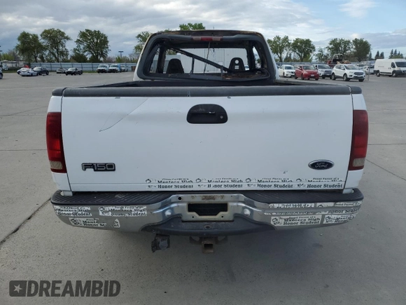 2000 Ford F-150 XL with VIN 1FTRX17W3YNB67535, listed as a Copart auction lot 50634015 with 0 mi miles and Non Repairable. Bid and sale history available at carsss.com. Image 6.