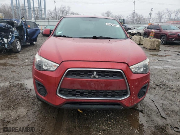 2015 Mitsubishi Outlander Sport ES with VIN 4A4AP3AU3FE012098, listed as a Copart auction lot 47838975 with 148,989 mi miles and Salvage Title. Bid and sale history available at carsss.com. Image 5.