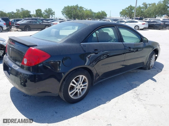 2006 Pontiac G6 6-Cyl with VIN 1G2ZG558264259223, listed as a IAAI auction lot 42075782 with 1 mi miles. Bid and sale history available at carsss.com. Image 4.