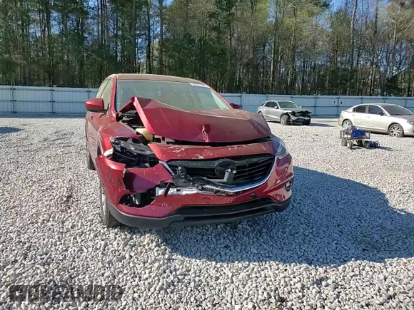 2014 Mazda CX-9 Touring with VIN JM3TB3CA2E0445013, listed as a Copart auction lot 50693345 with 111,117 mi miles and Salvage Title. Bid and sale history available at carsss.com. Image 12.