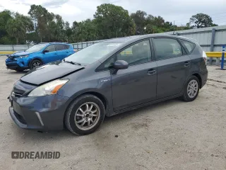2014 Toyota Prius Two with VIN JTDZN3EU7E3323456, listed as a Copart auction lot 62731565 with 243,281 mi miles and Salvage title. Bid and sale history available at DreamBid. Image 1.