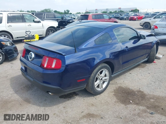 2010 Ford Mustang V6 with VIN 1ZVBP8AN9A5140305, listed as a IAAI auction lot 42171784 with 218,434 mi miles and . Bid and sale history available at DreamBid. Image 4.
