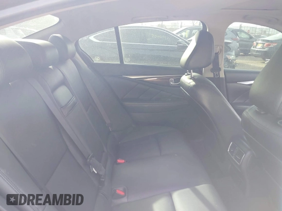 2018 Infiniti Q50 3.0t LUXE with VIN JN1EV7AR5JM445635, listed as a IAAI auction lot 41287362 with 58,703 mi miles. Bid and sale history available at carsss.com. Image 8.