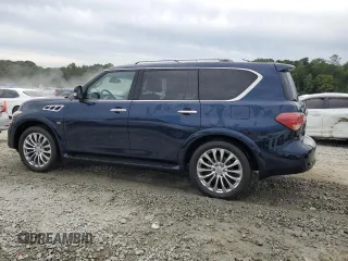 2015 Infiniti QX80 with VIN JN8AZ2NC6F9371228, listed as a Copart auction lot 70456194 with 95,979 mi miles and Salvage Title. Bid and sale history available at carsss.com. Image 2.