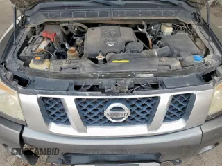 2013 Nissan Titan SV with VIN 1N6AA0EC4DN313935, listed as a Copart auction lot 57950695 with 246,851 mi miles and Salvage title. Bid and sale history available at DreamBid. Image 11.