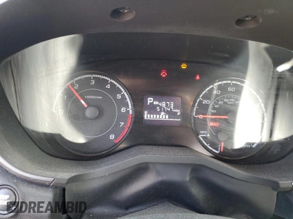 2017 Subaru Impreza Premium z VIN 4S3GKAB60H3613777, wystawiony jako Copart lot #57278615 z przebiegiem 51 747 mil mil oraz Szkoda całkowita • Salvage title. Historia ofert i sprzedaży dostępna na DreamBid. Obrazek 9.