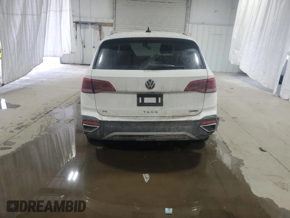 2023 Volkswagen Taos SE z VIN 3VVYX7B24PM332649, wystawiony jako Copart lot #42187795 z przebiegiem Nie podano mil oraz Czysty tytuł • Clean title. Historia ofert i sprzedaży dostępna na DreamBid. Obrazek 6.