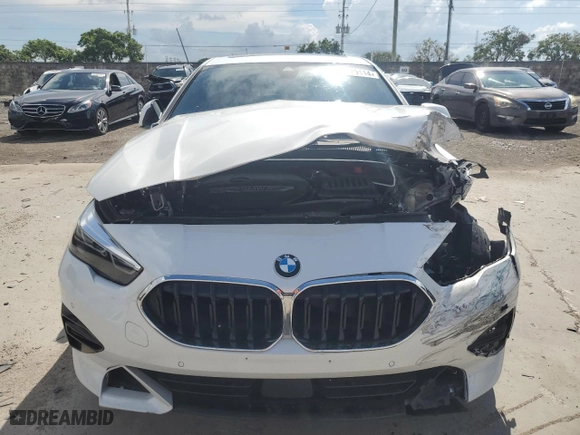 2022 BMW 2 Series 228i with VIN WBA53AK00N7K12117, listed as a Copart auction lot 69229114 with 49,594 mi miles and Salvage Title. Bid and sale history available at carsss.com. Image 5.