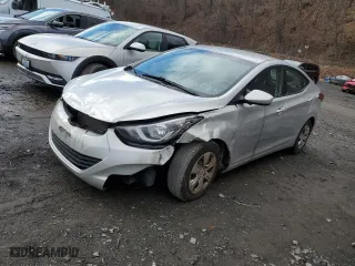 2016 Hyundai Elantra GL with VIN 5NPDH4AE7GH676342, listed as a Copart auction lot 85325274 with 66,691 mi miles and Clean Title. Bid and sale history available at carsss.com. Image 1.