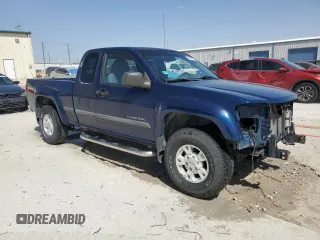 2004 GMC Canyon SLE Z71 with VIN 1GTDS196248166987, listed as a Copart auction lot 49807435 with 166,408 mi miles and Salvage Title. Bid and sale history available at carsss.com. Image 4.