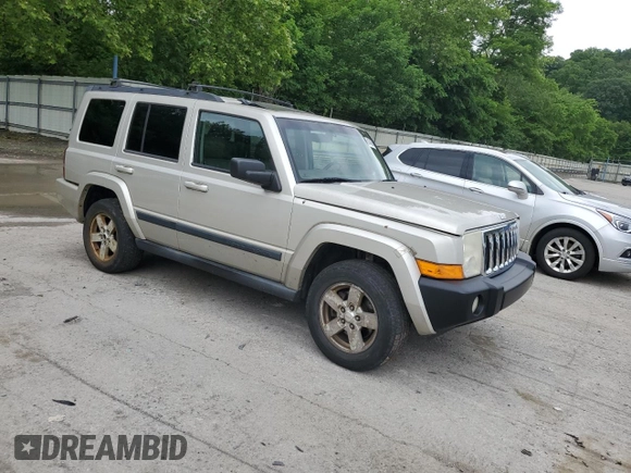 2007 Jeep Commander Sport with VIN 1J8HG48K27C510153, listed as a Copart auction lot 61045695 with 187,909 mi miles and Clean title. Bid and sale history available at DreamBid. Image 4.