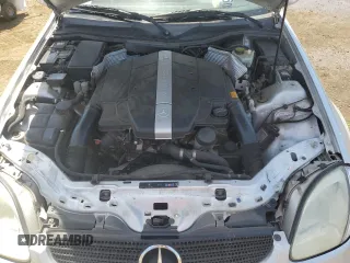 2004 Mercedes-Benz SLK 230/320 z VIN WDBKK65F54F299652, wystawiony jako Copart lot #57336085 z przebiegiem 98 452 mil mil oraz Szkody całkowita. Historia ofert i sprzedaży dostępna na DreamBid. Obrazek 11.